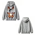 thumbnail image 6 of Christmas Reindeer Pet Carrier Hoodie, Teddy Dog Pocket Sweatshirt with Head Window for Women, 6 of 7