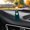 Green, variant on BAOSITY Car Pendant Lotus Shape Lucky Car Dangling Ornament Rear View Mirror Pendant Green