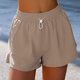 thumbnail image 1 of Puntoco Pantalones cortos deportivos para mujer, ropa de verano para mujer, pantalones cortos de yoga con bolsillos elásticos y hebillas, pantalones cortos de yoga para correr, 1 of 4
