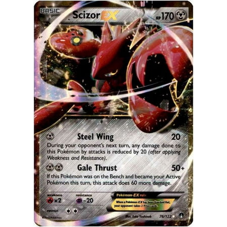 Pokemon BREAKpoint Scizor-EX #76