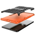 thumbnail image 6 of Galaxy Tab A 8.0" Case, Kids Child Shockproof Case High Impact Rugged Kickstand Full Protective Back Cover for Samsung Galaxy Tab A 8.0 inch SM-T290/T295/T297 2019 Release, Orange, 6 of 7