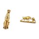 thumbnail image 5 of Figura de guepardo,Figura de guepardo dorado,adorno de escritorio moderno,Estatua de escritorio,Figura decorativa de pelea de toros y osos,Colecciones de esculturas de toros,artesanía de, 5 of 8