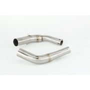 For Honda CBF 1000 2006 2007 2008 2009 2010 CBF1000 Escape Slip-on Motorcycle Exhaust Muffler Mid Link Pipe 51MM