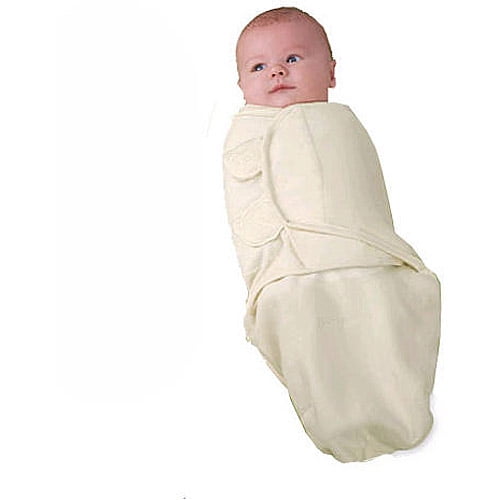 Summer Infant Organic Cotton SwaddleMe Ivory, Small