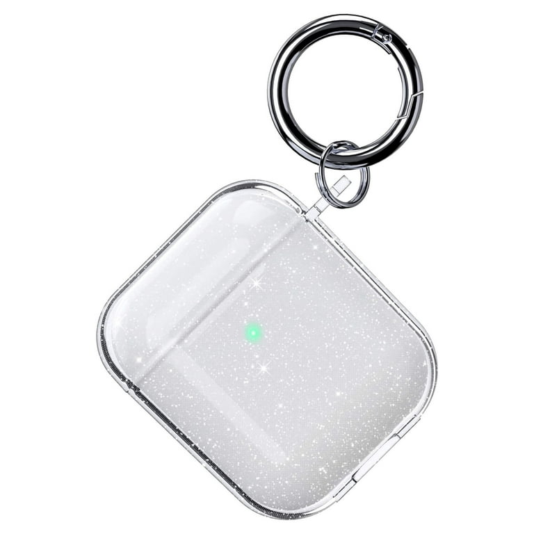ULAK AirPods Case 1st 2nd Generation, Cute Clear Shockproof