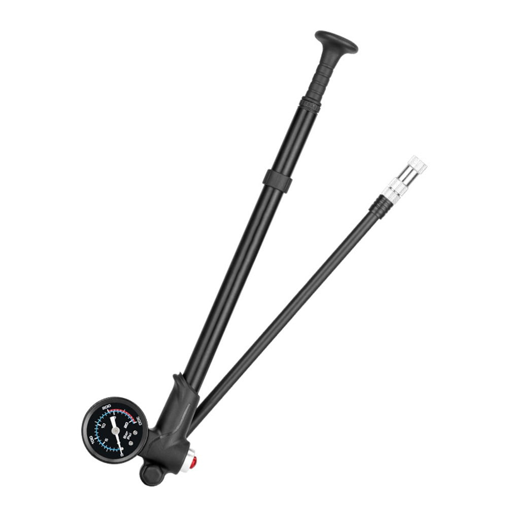 Clupup Bicycle High Pressure Fork Shock Tyre Pump for Schrader&Presta