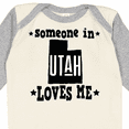 thumbnail image 4 of Inktastic Someone in Utah Loves Me Vacation Boys or Girls Long Sleeve Baby Bodysuit, 4 of 5