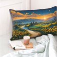 thumbnail image 4 of Naloa Sunflowers At Sunset Pillow Covers, Throw Pillow Case Cushion Covers,Cushion for Bedroom,Couch,Home-20"x30", 4 of 6