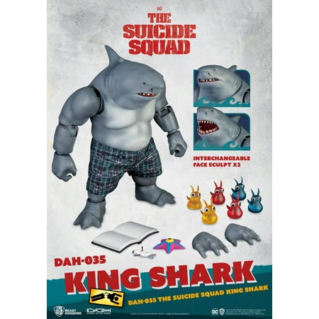 UPC: 4711203444800 | The Suicide Squad: King Shark Dah-035 Dynamic 8Ction Action Figure