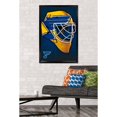 thumbnail image 2 of St. Louis Blues 35.75'' x 24.25'' Framed Logo Poster, 2 of 3