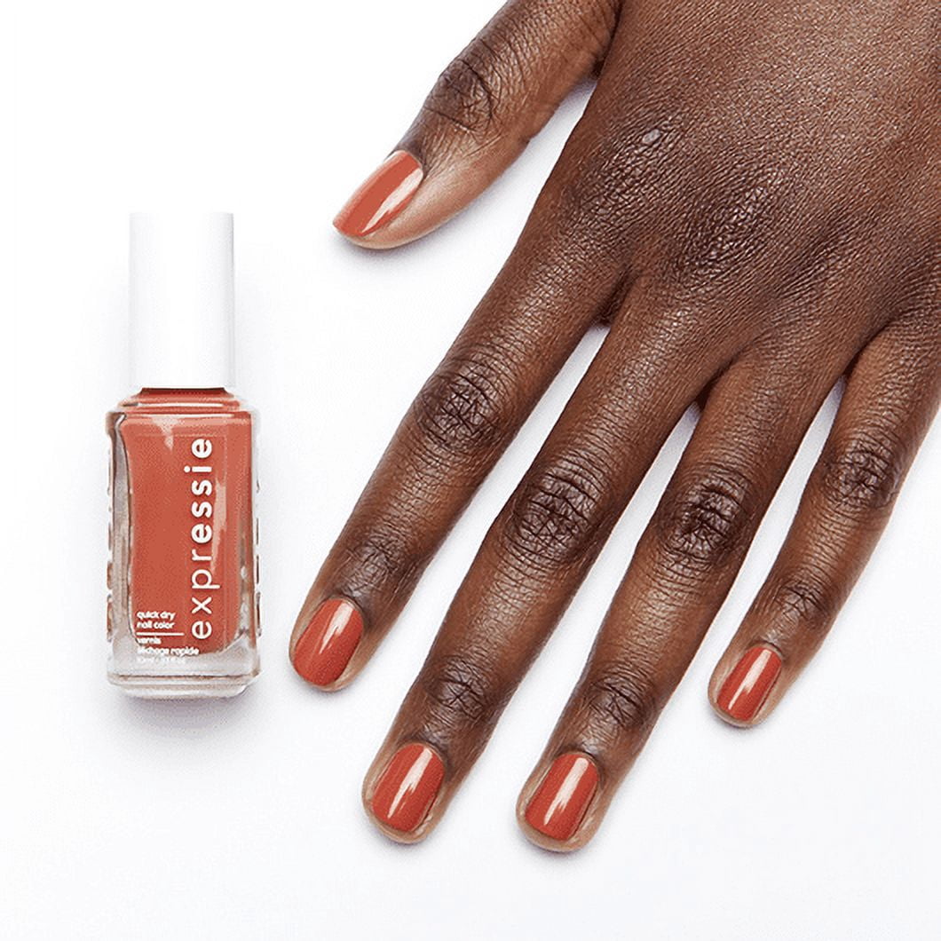 essie Expressie Quick Dry Nail Polish, In a Flash Sale, Burnt Orange, 0.33 fl oz Bottle