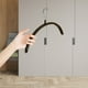 thumbnail image 1 of Semi-circular Coat Rack Non-slip Thicker Home Hanger Dormitory Bedroom Storage Wet And Dry Dualuse, 1 of 6