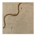 thumbnail image 1 of Chattanooga TN 12"x12" Laser Engraved Downtown City Birch Wood Map Wall Art, 1 of 3