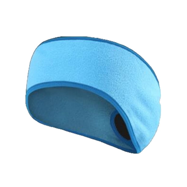 Soidarity Running Headband Ponytail Ear Warmer Head Protector Estilo simple Face Guard Motocicleta Accesorios para montar Deportes al aire libre Ciclismo Cielo azul