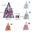 thumbnail image 3 of Sonducket Bolso de compras para hombre y mujer, bolsa de comestibles portátil plegable reutilizable, para acampar, senderismo, viajar, verduras, Type6 NO6, 3 of 6