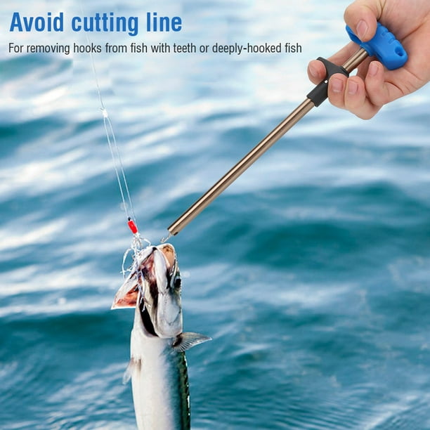 Fishing Hook Detacher,Practical T shaped Fish Tshaped Hook Remover Fishing  Hook Remover High-Precision Functionality