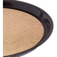 thumbnail image 4 of TrueCraftware- Set of 2 Round 12” Anti-Slip Serving Tray with Cork Surface Black Color- Multi-Purpose Serving Trays Food Server Food Service Trays for Restaurant Parties Breakfast Cafe Bar, 4 of 6