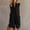 Black, variant on Womens 2 Piece Tracksuit Set Long Sleeve Button Down Cardigan and Wide Leg Cargo Pants Lightweight Woven Fabric Multi Side Pockets Elastic Waist Loose Fit Casual Matching Outfit