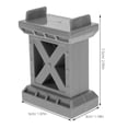 thumbnail image 1 of Fire Train Track Toy Bridge Support Pieces for Playing 6Pcs Plastic Bridge Supports, 1 of 4