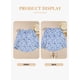 thumbnail image 3 of Blusa Eytino para mujer, talla grande, cuello en V, estampado floral bohemio, 3 of 5