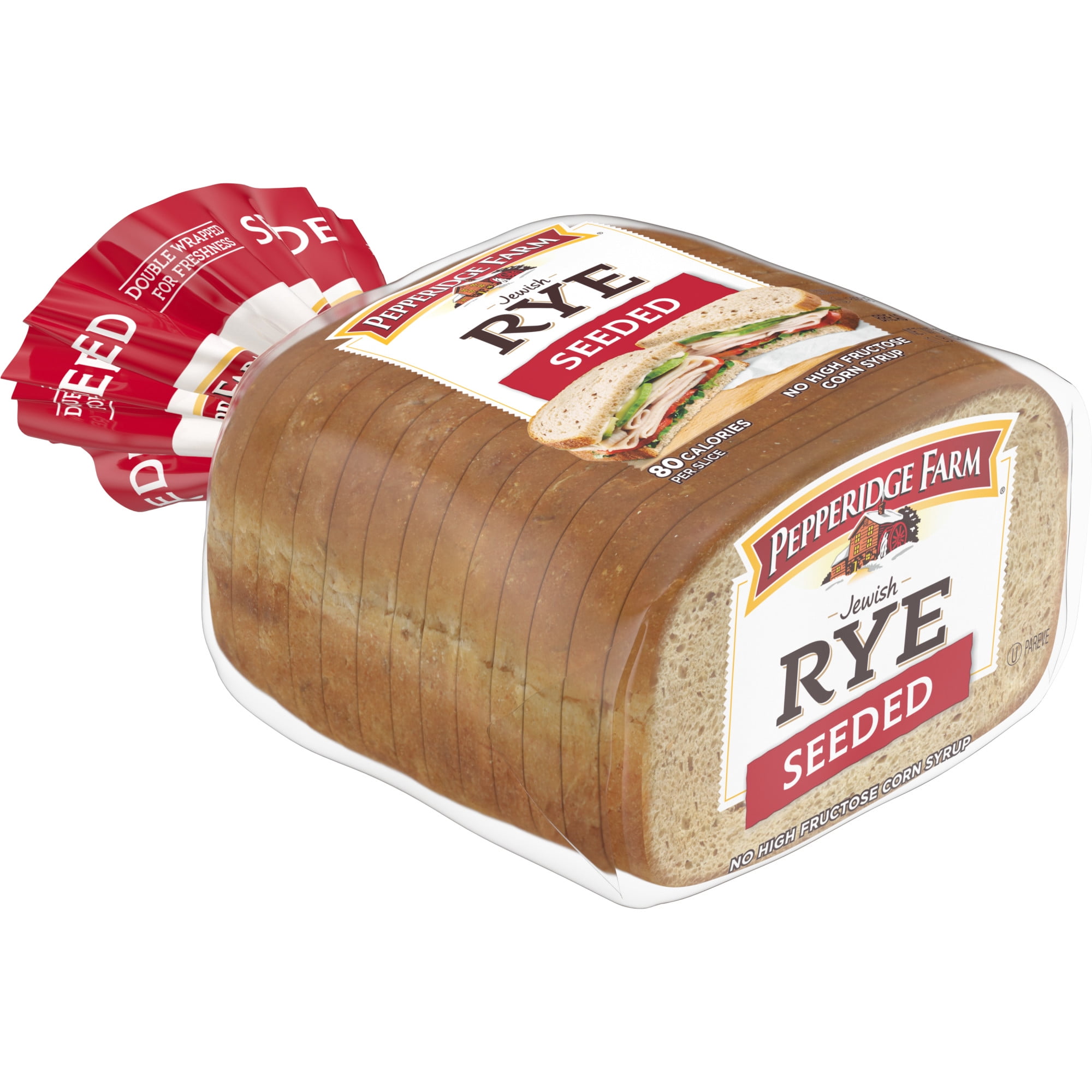 Pepperidge Farm Jewish Rye Seeded Bread, 16 Oz Bag - Walmart.com