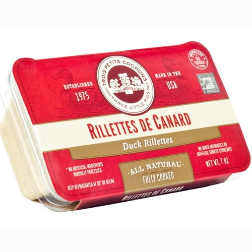 Duck Rillettes by Les Trois Petits Cochons by PATES & QUICHES, INC.