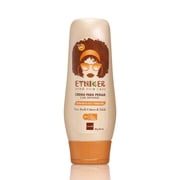 ETNIKER Afro-textured, Curly & Wavy hair Wash Kit: Styling Cream, Nourishing Shampoo, and Deep Conditioning Mask with Coconut, Shea Butter & Monoi Oil. Free S&S Mineral Oil, Parabens (3piece Set)
