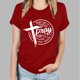 thumbnail image 1 of Fiudx Ofertas Flash Artículos En Oferta Tops con Estampado de Moda para Mujer, Blusa de Manga Corta con Cuello Redondo, Camisetas, 1 of 4