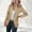 A530 Beige, variant on Xdegoge Womens Open Front Blazer Single Button Notched Lapel Long Sleeve Office Casual Business Work Professional Lightweight Elegant Suit Jacket Coats
