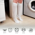 thumbnail image 7 of PureTwine Knee High Socks for Women | Comfort Seam Soft Bamboo Rayon | Long Dress Socks for Women Athletic Socks 4 Pairs, 7 of 7