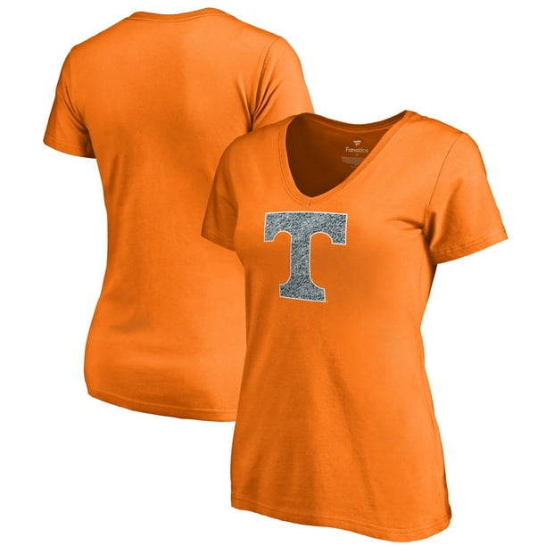 Tennessee Volunteers Fanatics Branded Women's Static Logo VNeck T