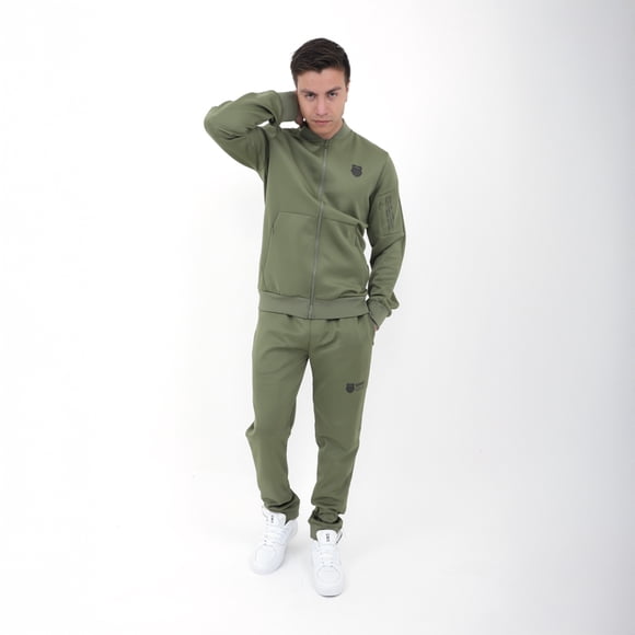 Cojunto Pants y Sudadera Hombre K-Swiss HAYWA Color Verde
