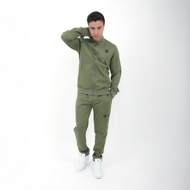 Cojunto Pants y Sudadera Hombre K-Swiss HAYWA Color Verde