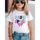 thumbnail image 1 of Kids Cotton T-Shirt, First Day of School Top Black Short Sleeve Tee For Grade 2, Print Summer outdoor Sports Shirts, Size 4Y-13Y With Black, Back To School Second Grade Graphic Tee, 1 of 5