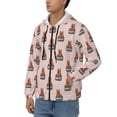 thumbnail image 3 of Honeii German Shepherd Dog Print Hoodies for Men, Pullover & Full Zip, Breathable Zip up Hoodie, Sweatshirt-3X-Large, 3 of 5