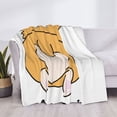 thumbnail image 3 of Yiaed Prince Corgi Dog Print Blanket Throw Blanket Soft Cozy Flannel Blanket for Home Bed Sofa Couch Chair-60"x50", 3 of 6