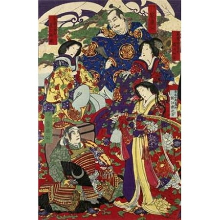 Tokugawa Ieyasu & Tokugawa Hidetada Poster Print by Unknown 12 x 18