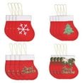 thumbnail image 2 of Fiudx Medias Navideñas Pequeñas, Bolsas de Regalo Festivas Coloridas, Material Suave Hipoalergénico, Perfectas para Decorar Fiestas, para Colgar En El Árbol de Navidad y La Chimenea, Juego de 16, 7,5, 2 of 7