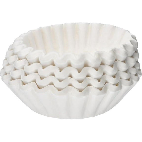 4 Cup White Basket Coffee Filters - 200-count