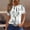 White, variant on FamilyThread Women Graphic Tees Short Sleeve Crew Neck Summer Tops Funny Printed Loose Casual T Shirts
