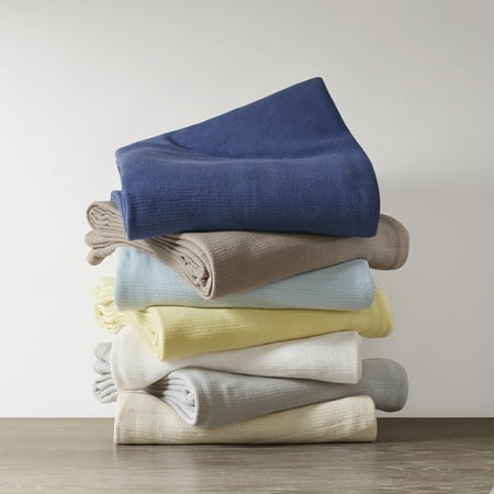 Freckles Cotton Blanket - Comfort Classics Freshspun Basketweave Cotton Blanket