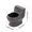 🔥 Gray_New#1302, variant on Ceramic Toilet Ashtray | Decorative Bathroom Desktop Ornament | Modern Home Smoking Accessories | Easy Clean | Trendy Personalized Design | 1 Pc | 12.5x11.1x8.2cm | Multiple Colors