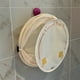 thumbnail image 1 of Cesto de ropa sucia plegable de pared | Cesto de gran capacidad con tapa | Tela impermeable para baño y hogar, 1 of 6