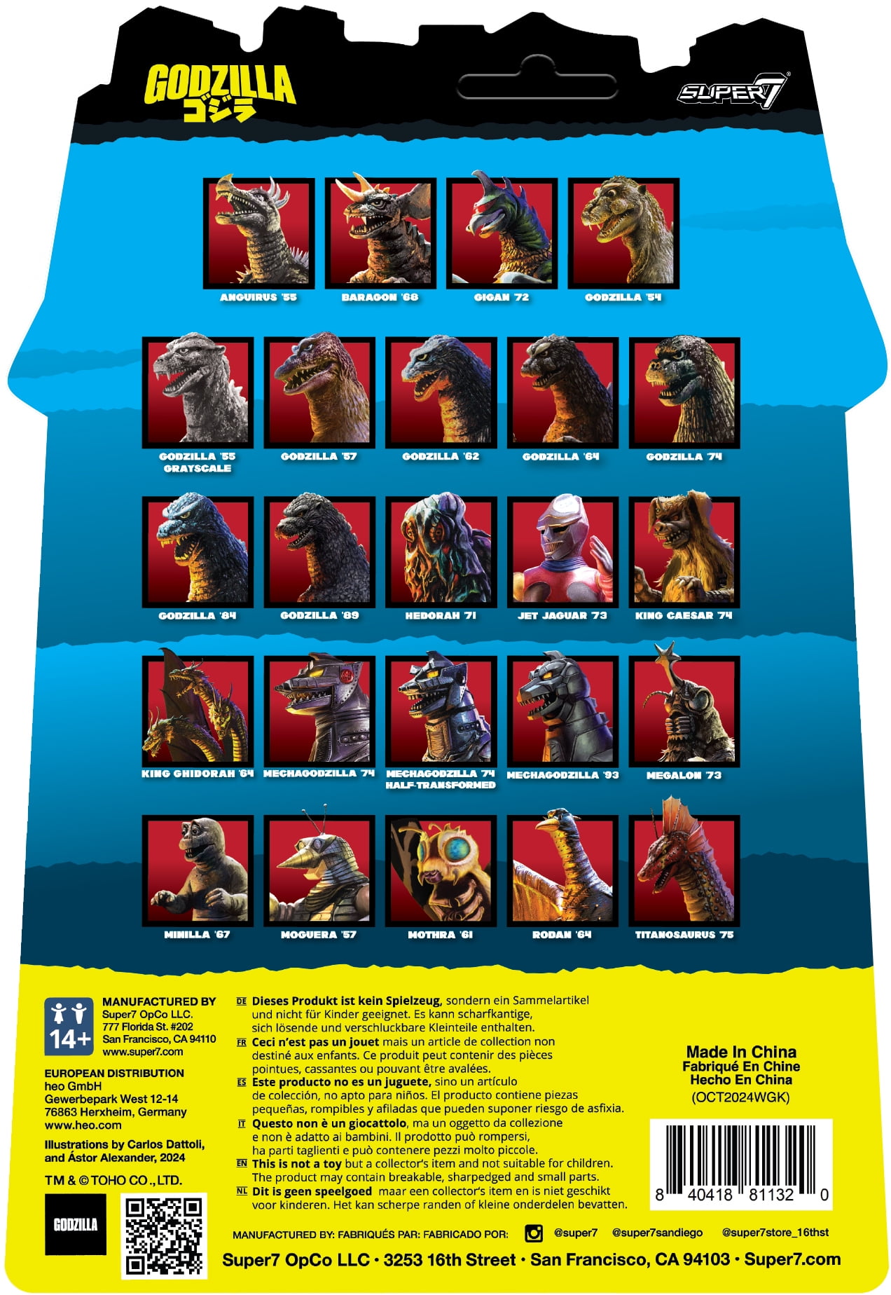 Toho ReAction Figures Wave 08 - Godzilla '89