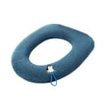 thumbnail image 2 of Hiroekza Toilet Seat Covers,Household Toilet Seat Cushion Universal Use Knitted Toilet Seat Cover Summer Season Washable Toilet Seat Cushion O Shape Clearance, 2 of 6