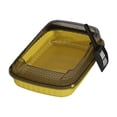 thumbnail image 1 of Caja de arena para gatos abiertos, bandeja de arena para mascotas, inodoro de gatos, baño para ir al baño, para amarillo, 1 of 8