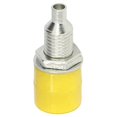 thumbnail image 4 of 100 Uds conector Banana M6 4mm buena transmisión excelente fabricación accesorios de conexión eléctrica amarillo, 4 of 5