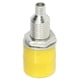 thumbnail image 4 of 100 Uds conector Banana M6 4mm buena transmisión excelente fabricación accesorios de conexión eléctrica amarillo, 4 of 8