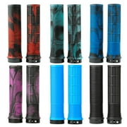 LILIANG Bicycle Handle Bar Grips Double Lock On For BMX MTB Mountain Bike Cycle Grip