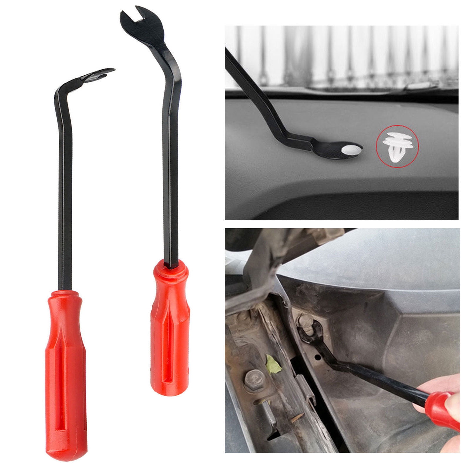 3pcs Car Door Upholstery Remover Body Retainer Clip Auto Trim Panel Pry Tool USA 